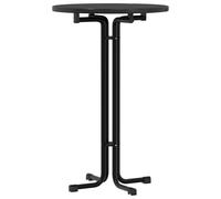 (black, 70 x 110 cm) vidaXL Dining Table Dining Room Kitchen Dinner Table Engineered Wood and Steel