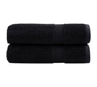(black, 70 x 140 cm) vidaXL Premium Sauna Towels Absorbent Bath Towel 2 pcs Grey 600gsm 100% Cotton
