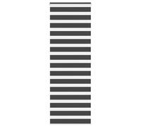 (black, 70 x 200 cm) vidaXL Zebra Blind Dark Grey 60x230 cm Fabric Width 55.9 cm Polyester
