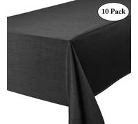 (Black 70''x90'', 10) Time to Sparkle Round/Square/Rectangle Polyester Tablecloth Table cover Cloth Wedding Large Table Cloth