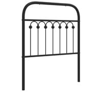 Metal Headboard Bedroom Home Decorative Bed Header Panel Bed Headboard vidaXL
