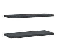 Wall Shelves Floating Shelf Wall Storage Shelf 2 pcs Stainless Steel vidaXL