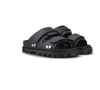 Hunter Vegan Sandal Synthetic Women's Black Sandals UK 8