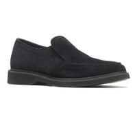 Hush Puppies Earl Slip on Suede Men's Black Loafers UK 8