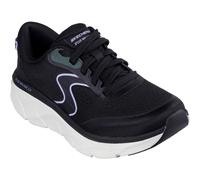 (Black, 8 (Adults')) Skechers D'Lux Walker 2.0 Active Pace Textile Women's Black/Lavender Trainers