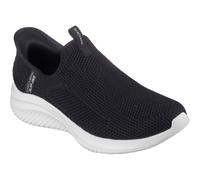 (Black, 8 (Adults')) Skechers Ultra Flex 3.0 Easy Win Textile Women's Black Trainers