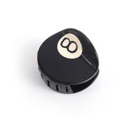 Black 8 Ball Golf Club Hair Claw Clip for Women, 5.4cm/2.12 inches, Acetate Hair Claw 1PC