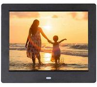 Black 8-inch Smart Digital Photo Frame, Sensitive Touch, High-definition LED Multi-function Electronic Photo Frame (Black 10 inches)