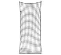 vidaXL Trailer Net Cover - Black Polypropylene Elastic Cargo Mesh for Truck Beds/SUVs/Roof Racks - 8 x 3.5 m