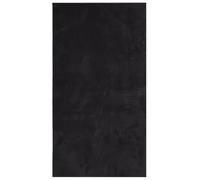 Rug Short Pile Soft and Washable Floor Mat Area HUARTE Black vidaXL