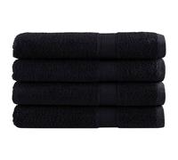 (black, 80 x 200 cm/ 4 pcs) vidaXL Premium Sauna Towels Guest Bath Towel 10 pcs Gold 600gsm 100% Cotton