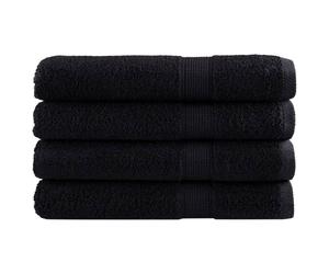(black, 80 x 200 cm/ 4 pcs) vidaXL Premium Sauna Towels Guest Bath Towel 10 pcs Gold 600gsm 100% Cotton