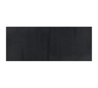 vidaXL Black Bamboo Area Rug 80x200 cm - Rectangular, Anti-Slip, Durable Living Room Carpet, Versatile and Easy to Clean