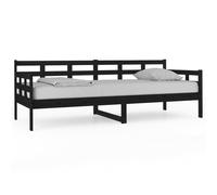 (black, 80 x 200 cm) vidaXL Solid Wood Pine Day Bed Indoor Bedroom Furniture Multi Colours/Sizes