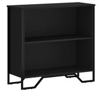 vidaXL Bookcase Black 80x31x74.5 cm Engineered Wood