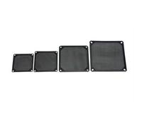 Akasa Aluminium Fan Filter | Computer Cooler Fan Dust Filter | Case Cover | Dustproof | Fine Mesh Grill | Black | 80mm | GRM80-AL01-BK