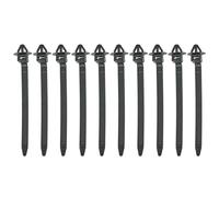 Black 80mm Nylon Releasable Cable Ties for Secure Vehicle Wire Management Strong Fasteners Zip Cable