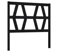 (black, 81 x 4 x 100 cm) vidaXL Bed Headboard Home Bedroom Decorative Bed Header Panel Solid Wood Pine