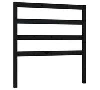 (black, 81 x 4 x 100 cm) vidaXL Solid Wood Pine Bed Headboard Home Furniture Multi Colours Multi Sizes