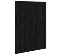 (black, 82.5 x 3 x 110 cm) vidaXL Solid Wood Pine Wall Headboard Bed Header Multi Colours Multi Sizes
