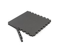 (Black) 8Pcs Kids Foam Play Mat Baby Crawling Activity Gym Crawl Infant Floor Carpet