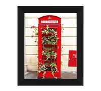 Black 8x10 Picture Frame, Photo Frame for Wall Mounting or Tabletop Diaplay, 1 Pack