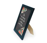 (Black, 8x6 inch) Photo frames Poster frames in Black White Colour