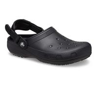 (Black, 9 (Adults')) Crocs Classic Work Clog Thermoplastic Men's Black Clogs
