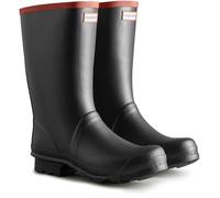 Hunter Unisex Black Argyll Short Knee Wellington Boots UK 9