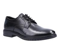 (Black, 9 (Adults')) Hush Puppies Sterling Leather Men's Black Lace-Up Shoes