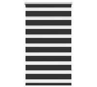 (black, 90 x 150 cm) vidaXL Zebra Blinds Alternative Parallel Roller Blind Window Privacy Screen