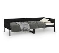 (black, 90 x 190 cm) vidaXL Solid Wood Pine Day Bed Wooden Occasional Sofa Bed Multi Colours/Sizes
