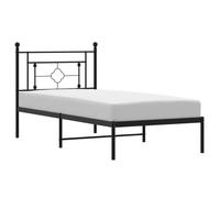 Metal Bed Frame Home Bedroom Bed Base Mattress Foundation Bedstead vidaXL