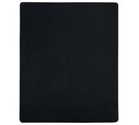 vidaXL Jersey Fitted Sheets 2 pcs Black 90x200 cm Cotton