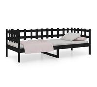 (black, 90 x 200 cm) vidaXL Solid Wood Pine Day Bed Sleepover Occasional Bed Multi Colours/Sizes