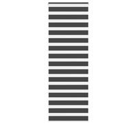 Black Zebra Window Roller Blinds Day And Night Vision Dual Layer Multiple Sizes