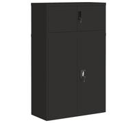 File Cabinet Storage Cabinet Office Filing Cabinet Storage Unit Steel vidaXL