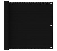 (black, 90 x 500 cm) vidaXL Balcony Screen Beige 75x400 cm HDPE Outdoor Privacy Protective Sunshade
