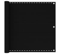 (black, 90 x 600 cm) vidaXL Balcony Screen Beige 75x400 cm HDPE Outdoor Privacy Protective Sunshade