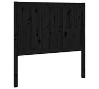 (black, 95.5 x 4 x 100 cm) vidaXL Bed Headboard Home Bedroom Decorative Bed Header Panel Solid Wood Pine