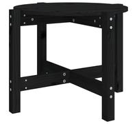 (black, Ã? 62.5 x 45 cm) vidaXL Solid Wood Pine Coffee Table Multi Colours Ø 52.5x45 cm/Ø 62.5x45 cm