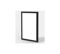 (Black, A1 (59.4 x 84.1cm)) MODERN FLAT 100% WOODEN FRAMES PHOTO PICTURE POSTER FRAME LARGE PREMIUM QUALITY 6 COLOURS MULTIPLE SIZES