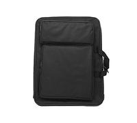 Black, A3 Art Portfolio Case, Waterproof Drawing Board Bag with Shoulder Strap, Sketchbook Sketch Pad Storage Bag, for Palette Paints Brushes Pencils Artists' Supplies