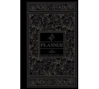 Black A5 Hardcover Daily Planner (Black A5 Hardcover Series)