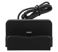 Black Abs Charging Dock Stand for Mobile Phones, Fast Charging Base