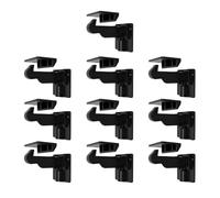 Black Abs Drawer Locks 10pcs for Drawers Baby Safety | Adult-friendly Opening, Cabinet Use for Kitchen Bedroom Living Room, Child Proofing for Special Needs