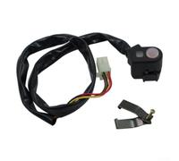 Black ABS Engine Stop Kill Button Direct Fit Replacement