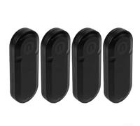 Black Abs For Battery Case For Airtag With 10 Year Life Using Aa Cells Waterproof Shell For Outdoor Tracking Secure Fit Lightweight Portable Housing Unit Easy For Access Design(4pcs)