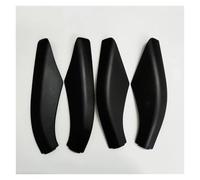 Black ABS For Land For Rover Freelander 2 2006-2014 Roof Rack Rail End Protective Cover Shell Car Roof Bars(Grey)