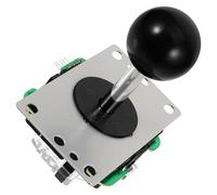 Black Abs Game Joystick with Circuit Board for Smooth Game Playing and Precise Control for Gaming Stick Replacement